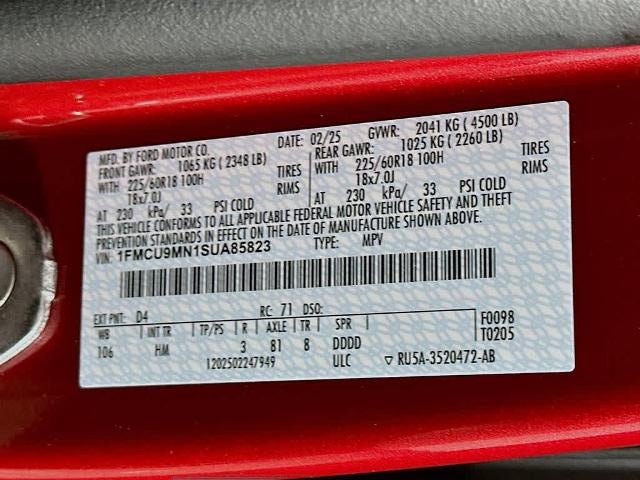 2025 Ford Escape ST-Line