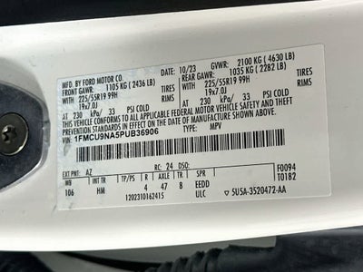 Ford Escape ST-Line Select 2023