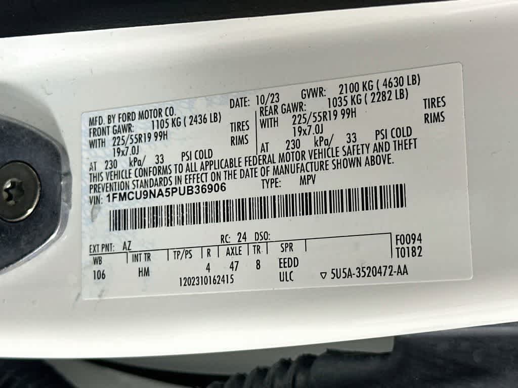 Ford Escape ST-Line Select 2023