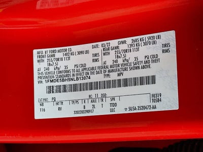 2022 Ford Bronco Outer Banks