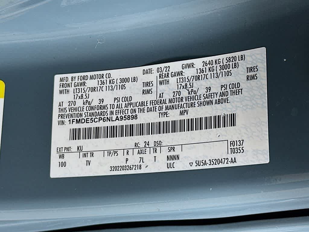 Ford Bronco Wildtrak 2022