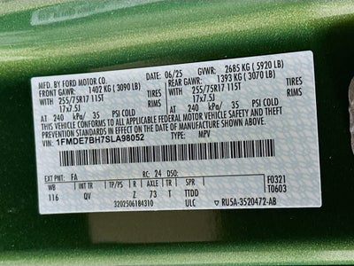 2025 Ford Bronco Big Bend