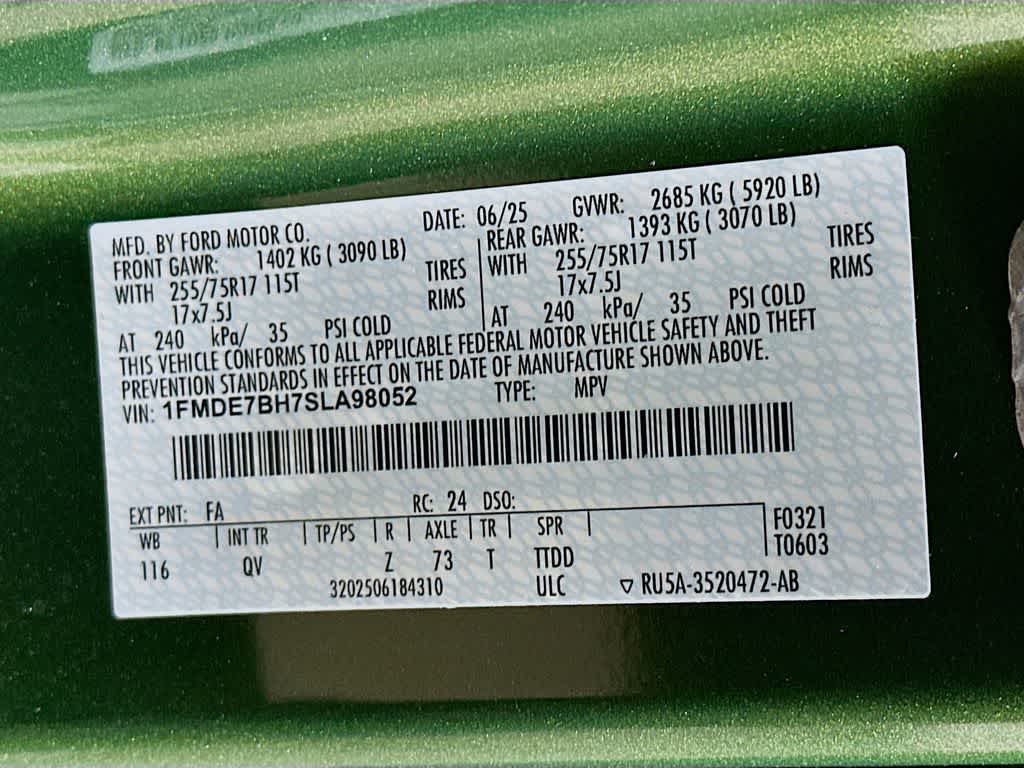 2025 Ford Bronco Big Bend