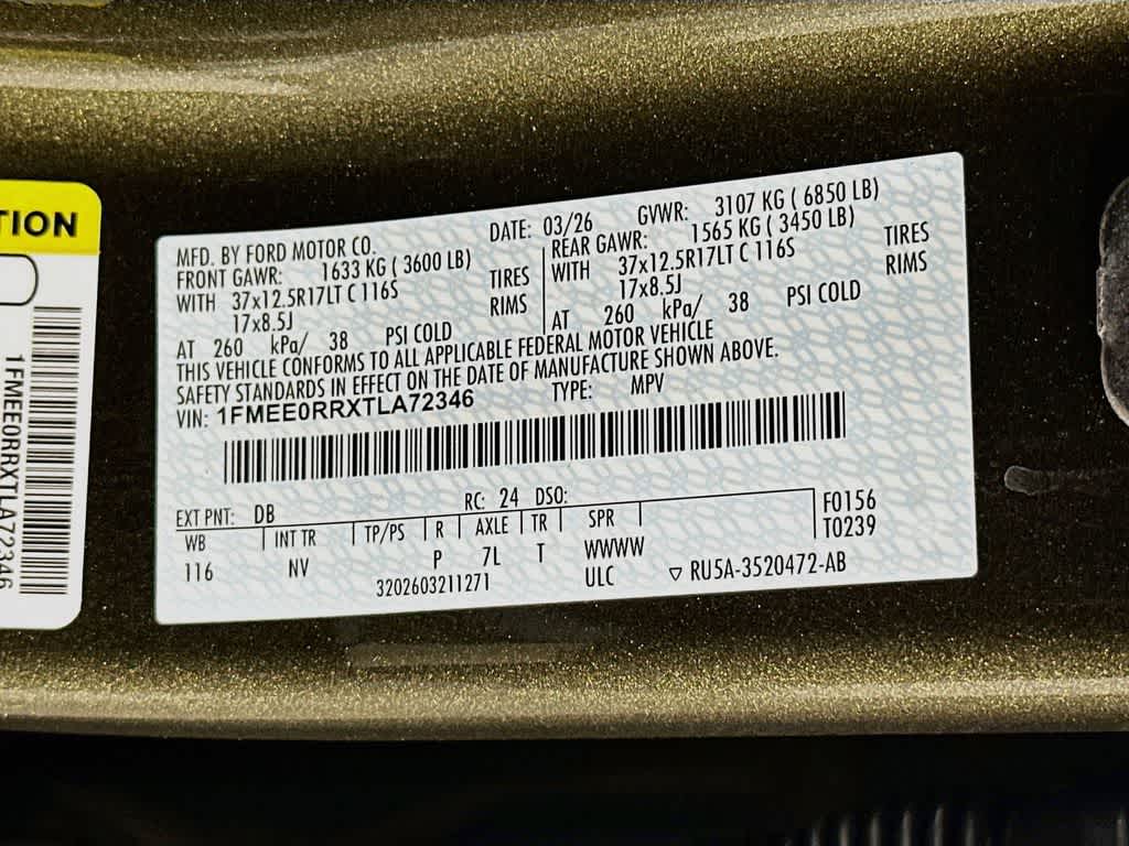 Ford Bronco Raptor 2026