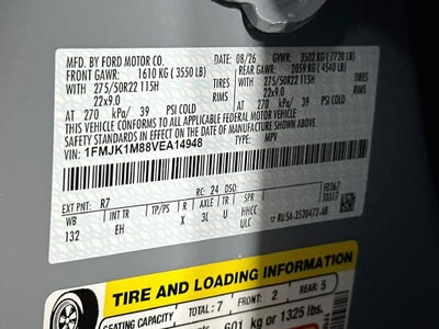 Ford Expedition Max Platinum 2027