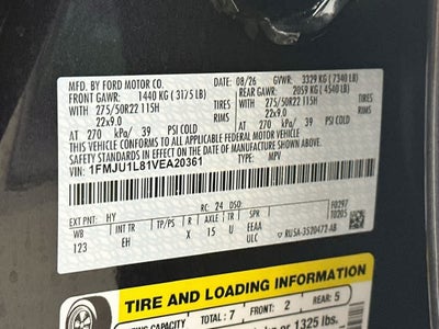 Ford Expedition Platinum 2027