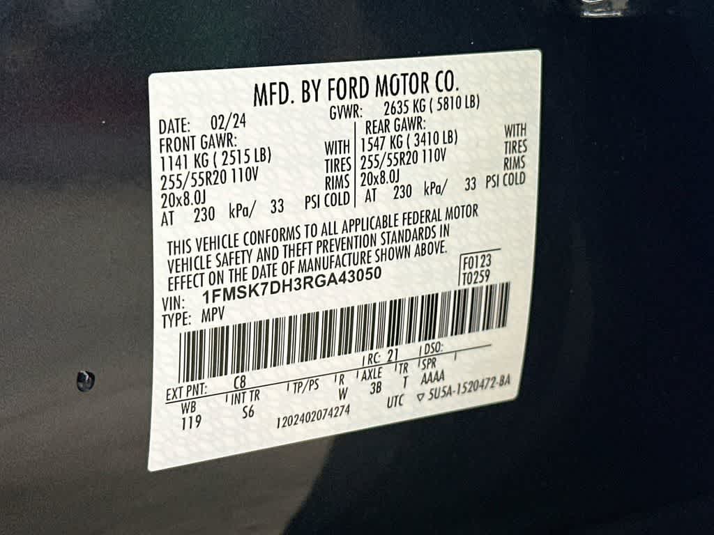 Ford Explorer XLT 2024
