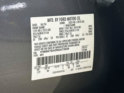 Ford Explorer XLT 2024