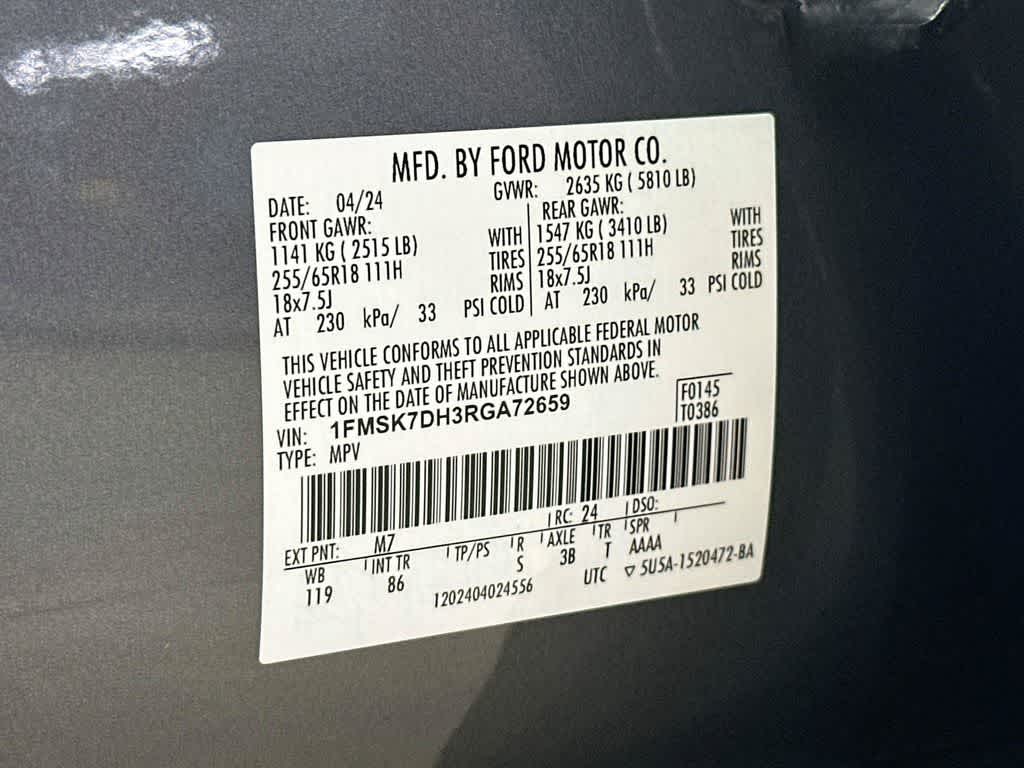 Ford Explorer XLT 2024