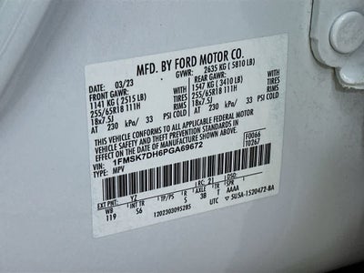 Ford Explorer XLT 2023
