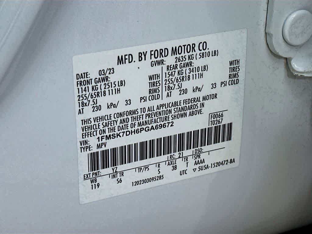 Ford Explorer XLT 2023