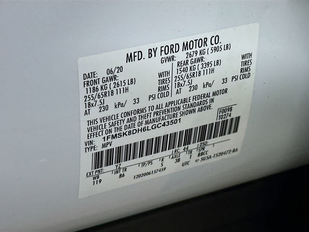Ford Explorer XLT 2020