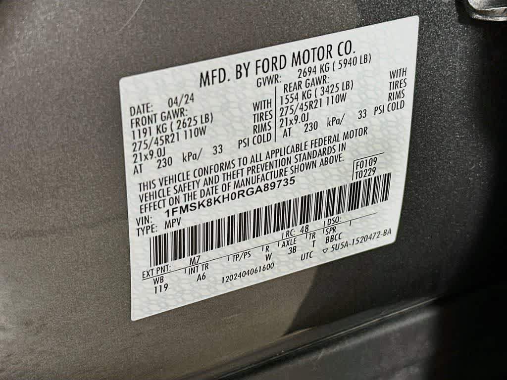 Ford Explorer ST-Line 2024