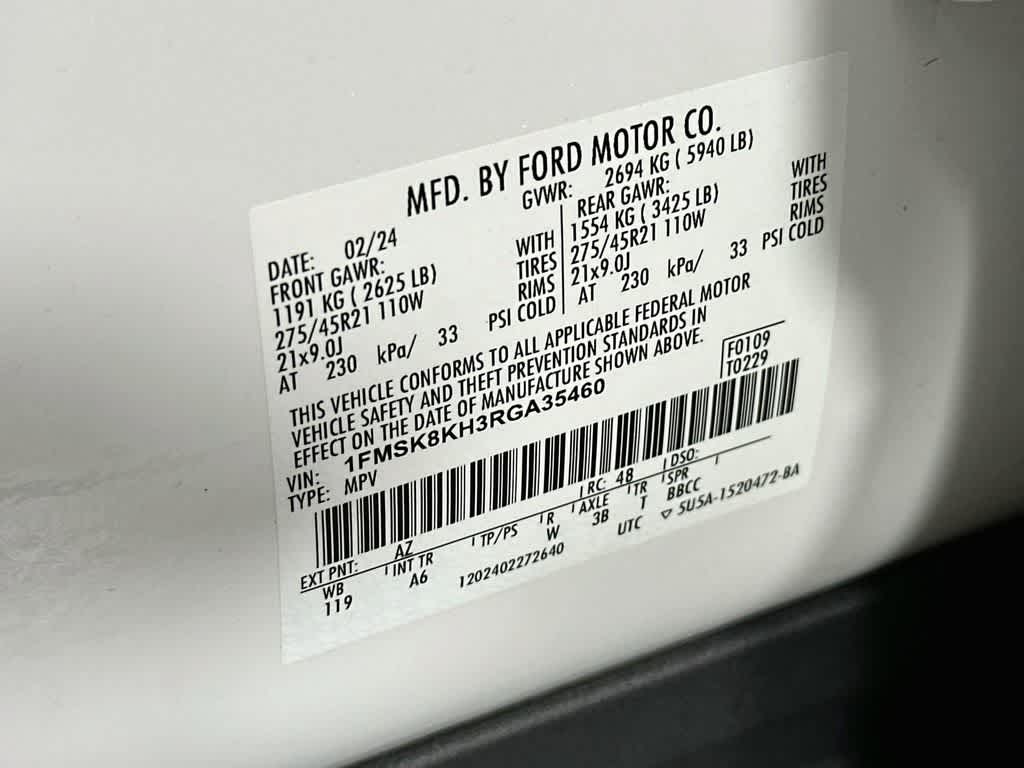 Ford Explorer ST-Line 2024