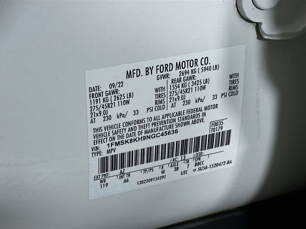 Ford Explorer ST-Line 2022