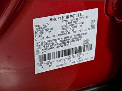 2025 Ford Explorer ST-Line