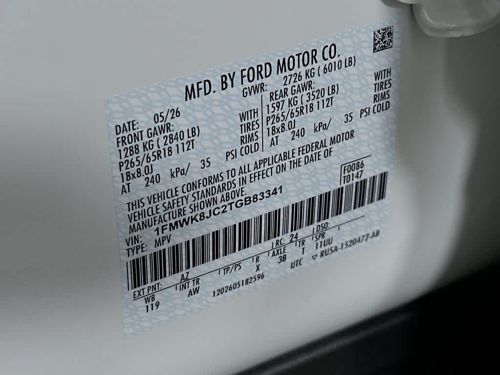 2026 Ford Explorer Temblor