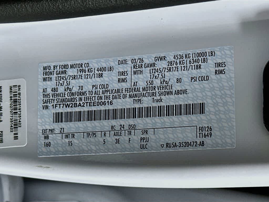 2026 Ford Super Duty F-250 SRW F-250® XL