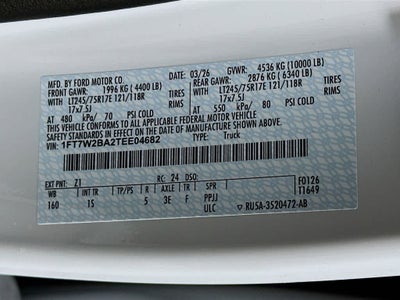 2026 Ford Super Duty F-250 SRW F-250® XL