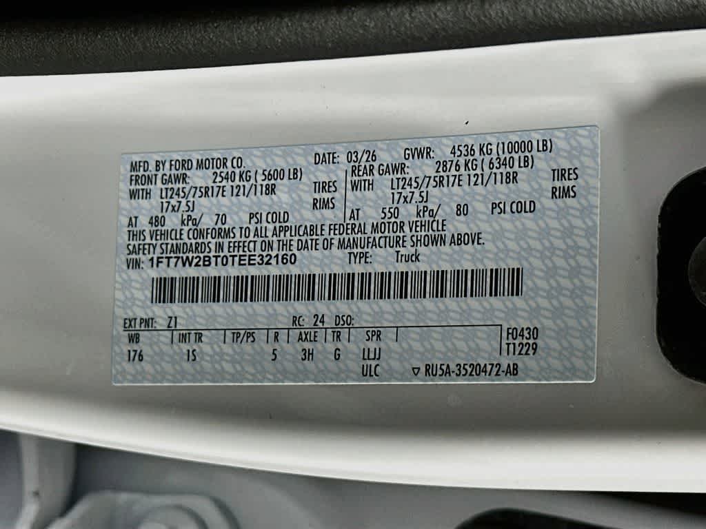 2026 Ford Super Duty F-250 SRW F-250® XL