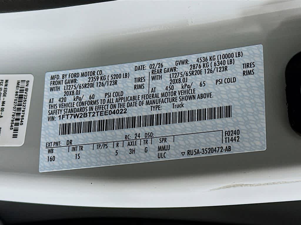 2026 Ford Super Duty F-250 SRW XL