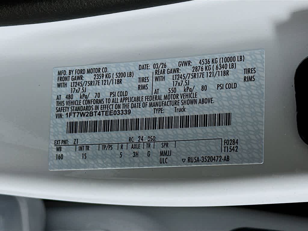 2026 Ford Super Duty F-250 SRW F-250® XL