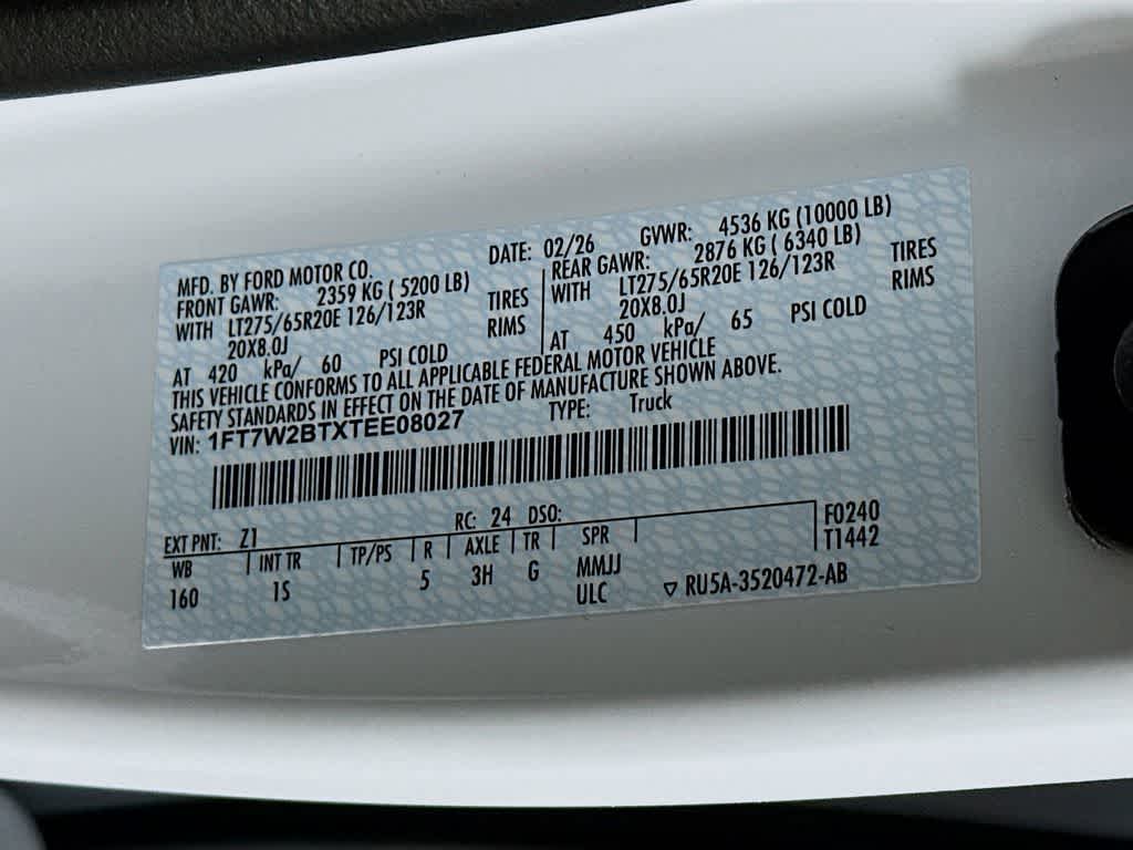 2026 Ford Super Duty F-250 SRW XL