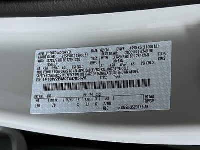 2026 Ford Super Duty F-250 SRW Platinum