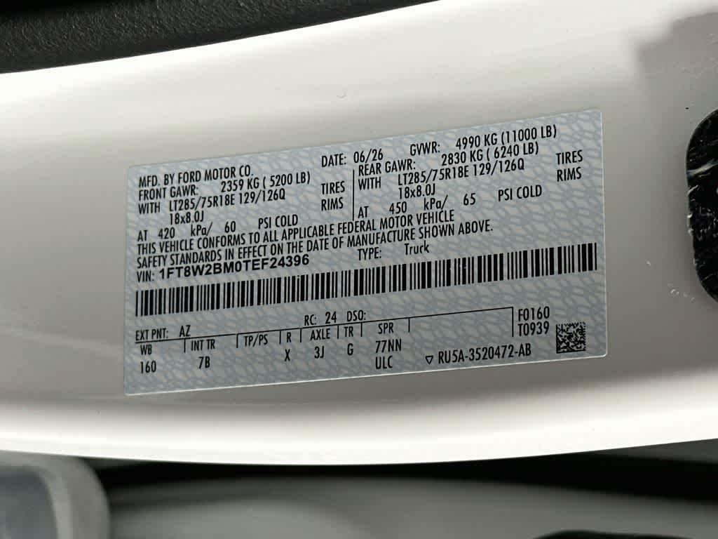 2026 Ford Super Duty F-250 SRW Platinum