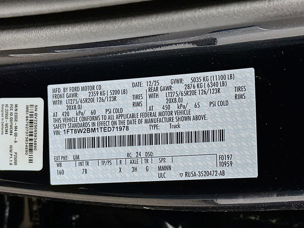 2026 Ford Super Duty F-250 SRW Platinum