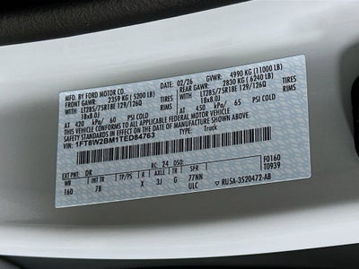 2026 Ford Super Duty F-250 SRW Platinum