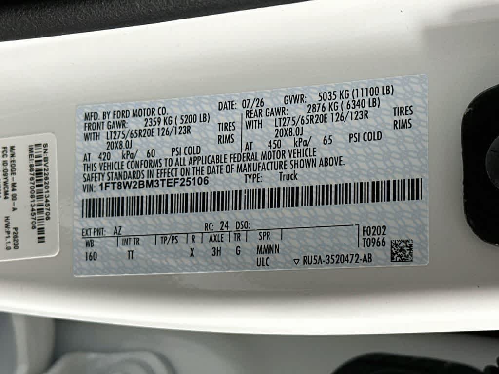 2026 Ford Super Duty F-250 SRW Platinum