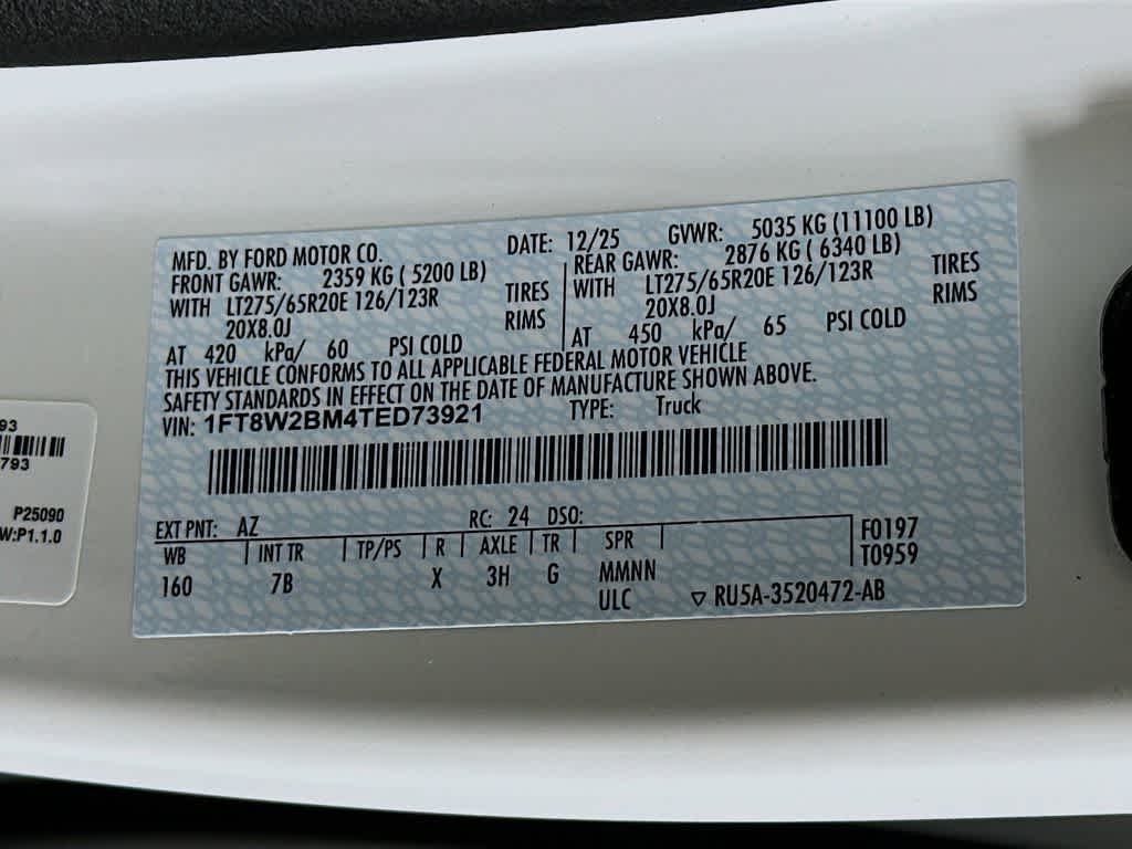 2026 Ford Super Duty F-250 SRW Platinum