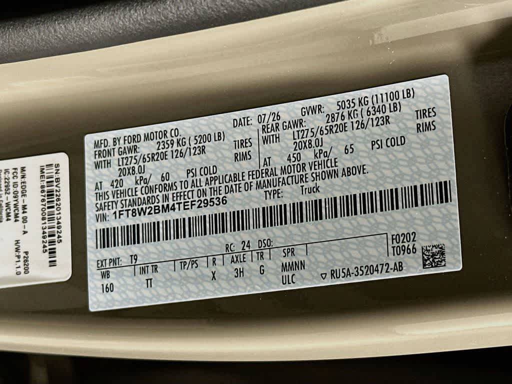 2026 Ford Super Duty F-250 SRW Platinum