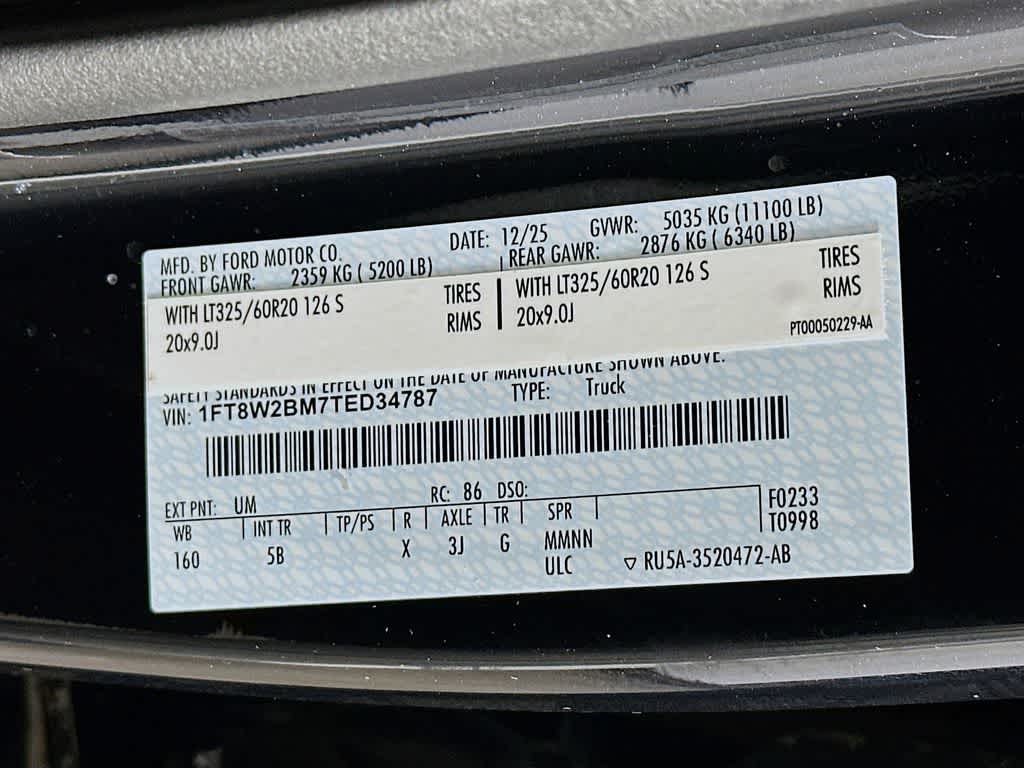 2026 Ford Super Duty F-250 SRW LARIAT