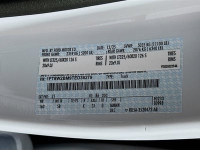 2026 Ford Super Duty F-250 SRW LARIAT