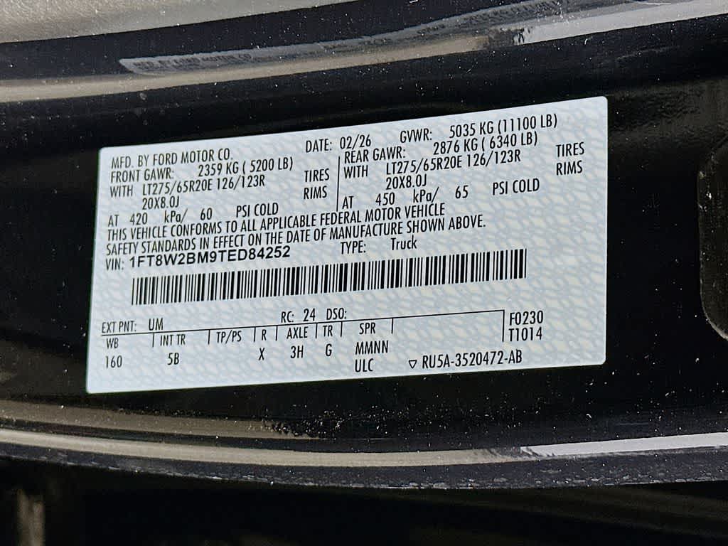 2026 Ford Super Duty F-250 SRW F-250® Lariat