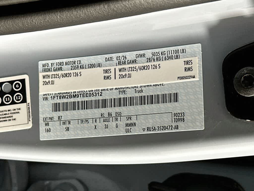 2026 Ford Super Duty F-250 SRW LARIAT