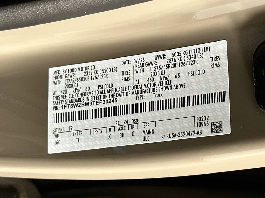 2026 Ford Super Duty F-250 SRW Platinum