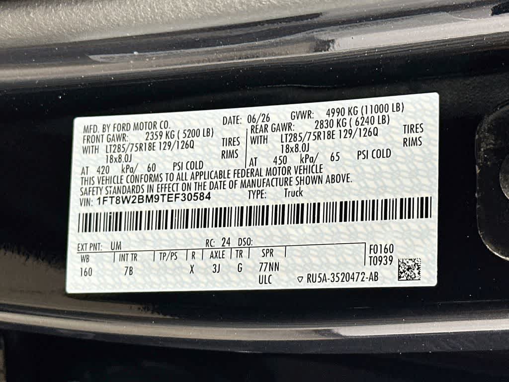 2026 Ford Super Duty F-250 SRW Platinum