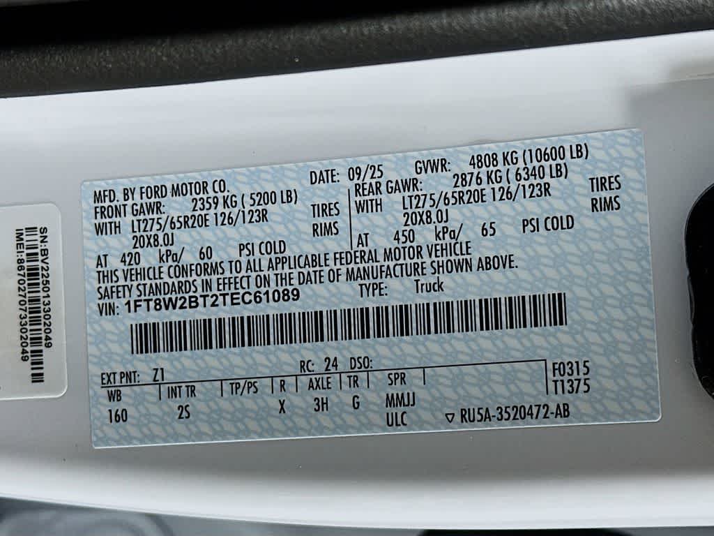 2026 Ford Super Duty F-250 SRW XLT