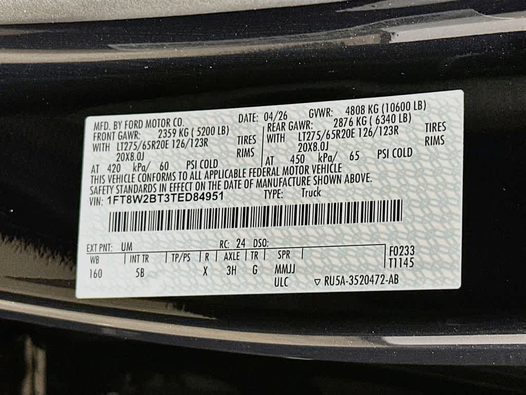 2026 Ford Super Duty F-250 SRW F-250® Lariat