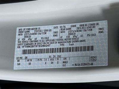 2026 Ford Super Duty F-250 SRW LARIAT