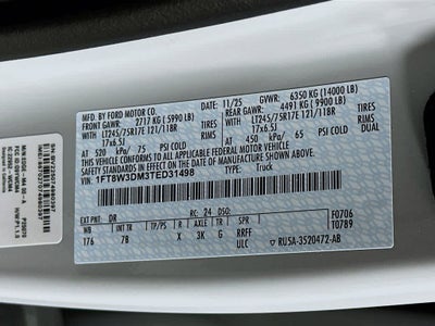 2026 Ford Super Duty F-350 DRW Pickup Platinum