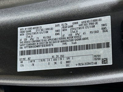 2026 Ford Super Duty F-350 DRW Pickup Platinum
