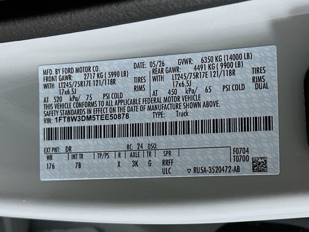 2026 Ford Super Duty F-350 DRW Pickup Platinum