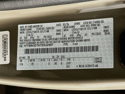 Ford Super Duty F-350 DRW Pickup XLT 2026