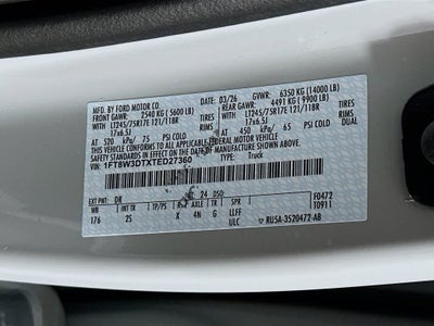 Ford Super Duty F-350 DRW Pickup XLT 2026
