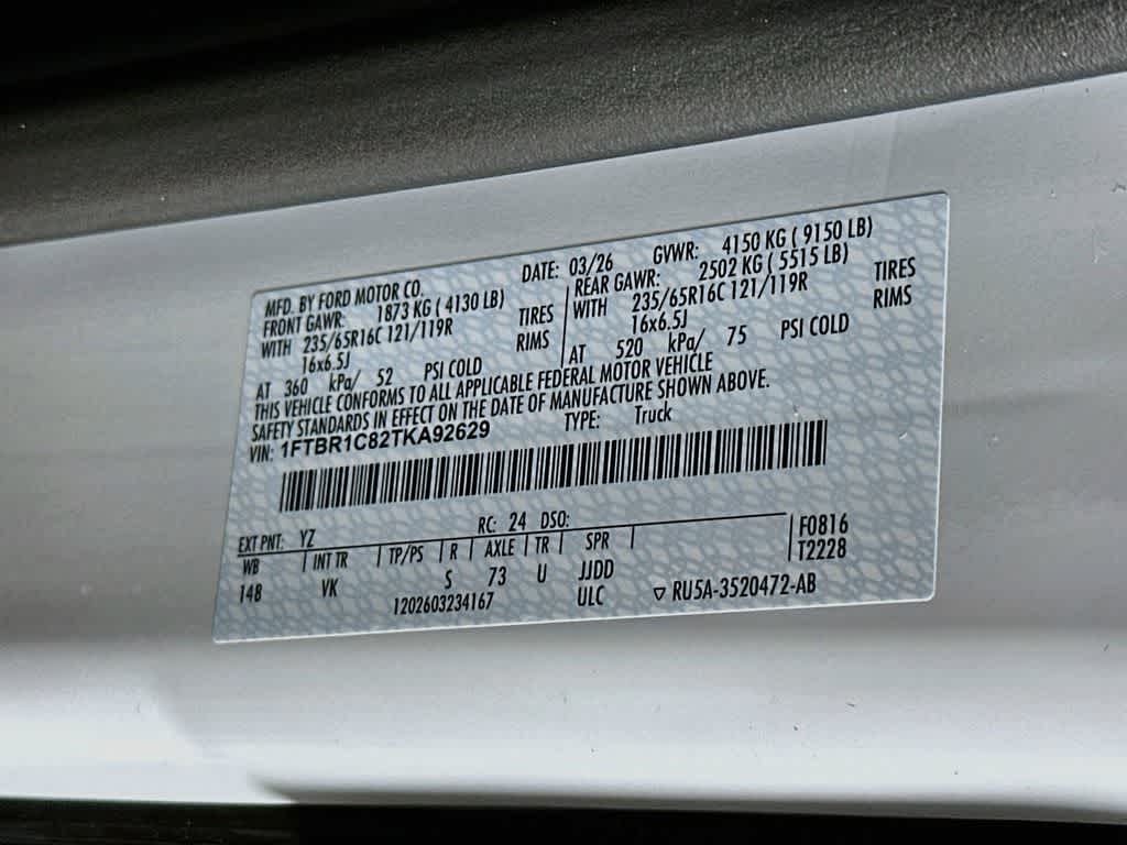 Furgoneta de carga Ford Transit 2026