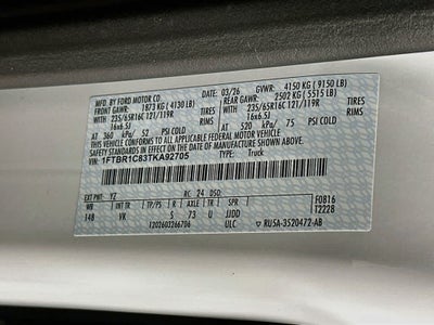 Furgoneta de carga Ford Transit 2026